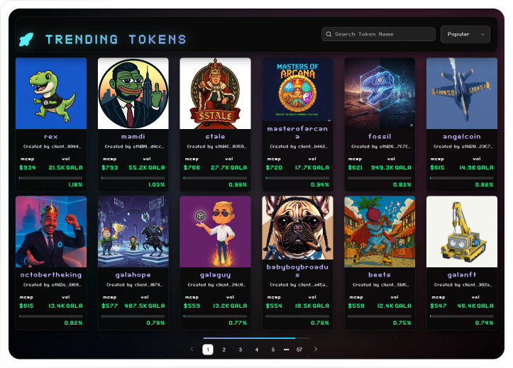 Trending on Gala Pump